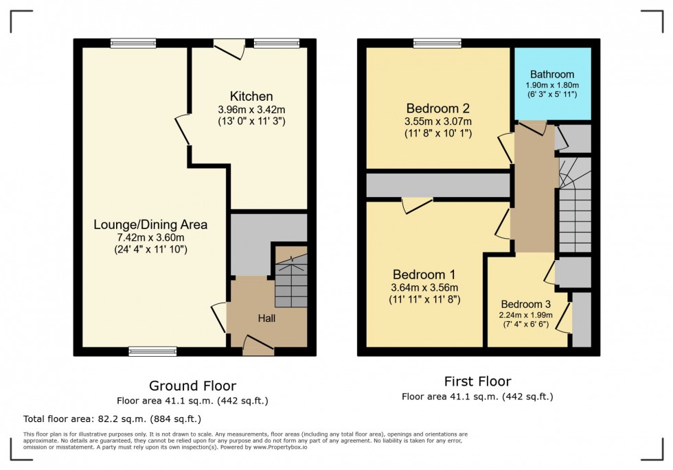 Floorplan for Almond Road, Bearsden, G61