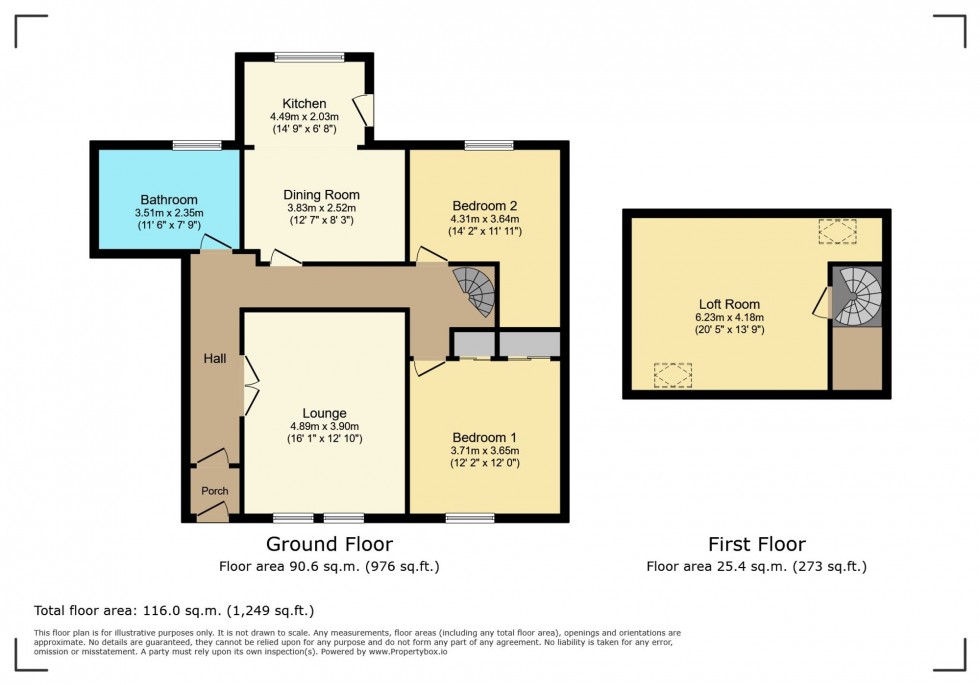 Floorplan for Southfield Road, Blackwood, ML11