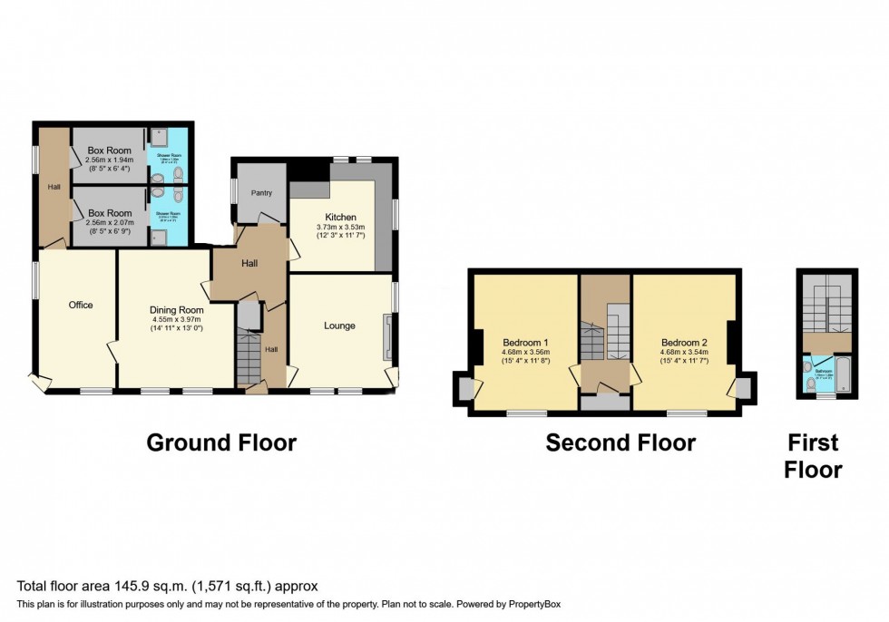 Floorplan for Silverhillock, Cornhill, AB45