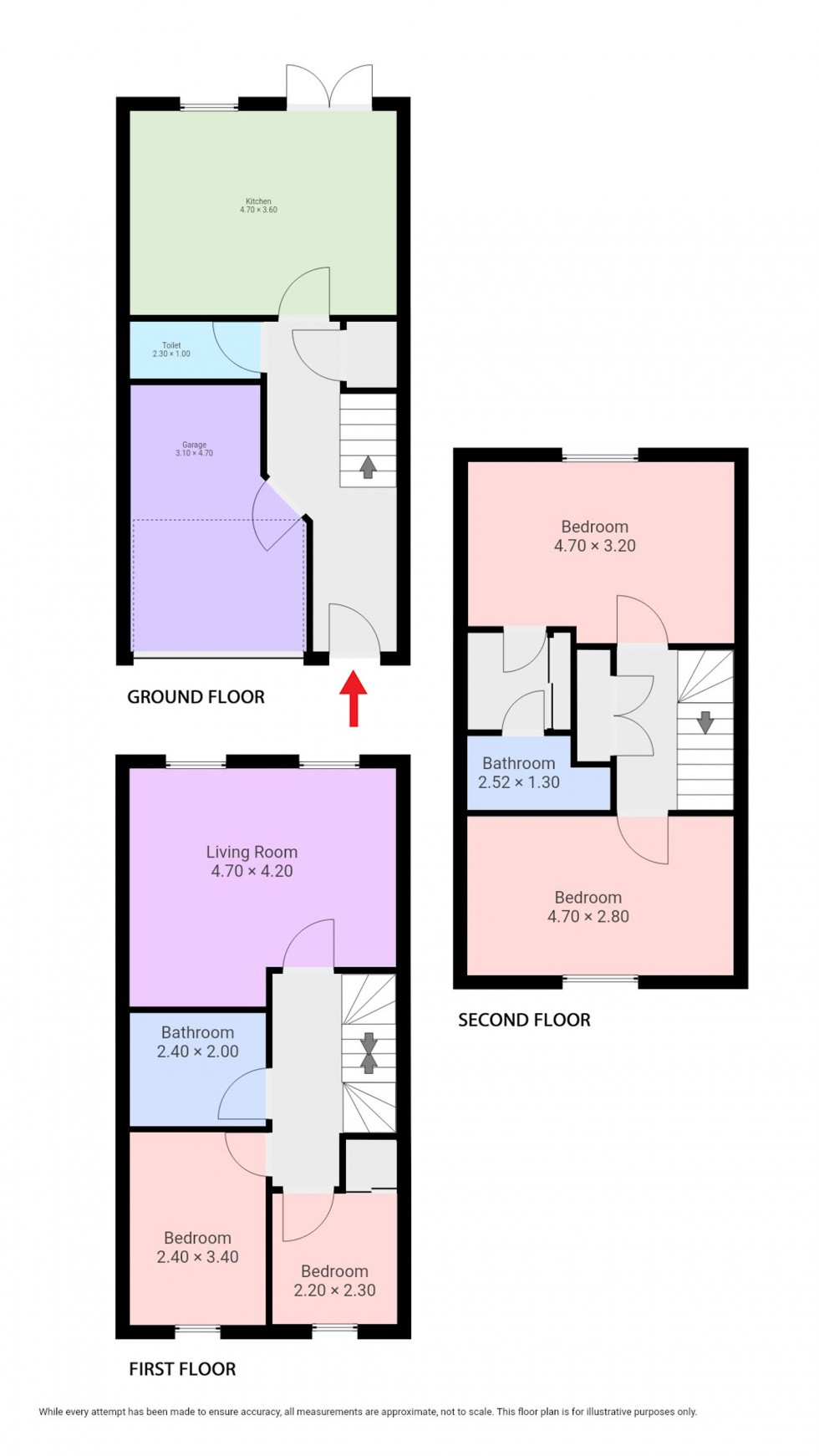 Floorplan for Kings Road, Elderslie, PA5
