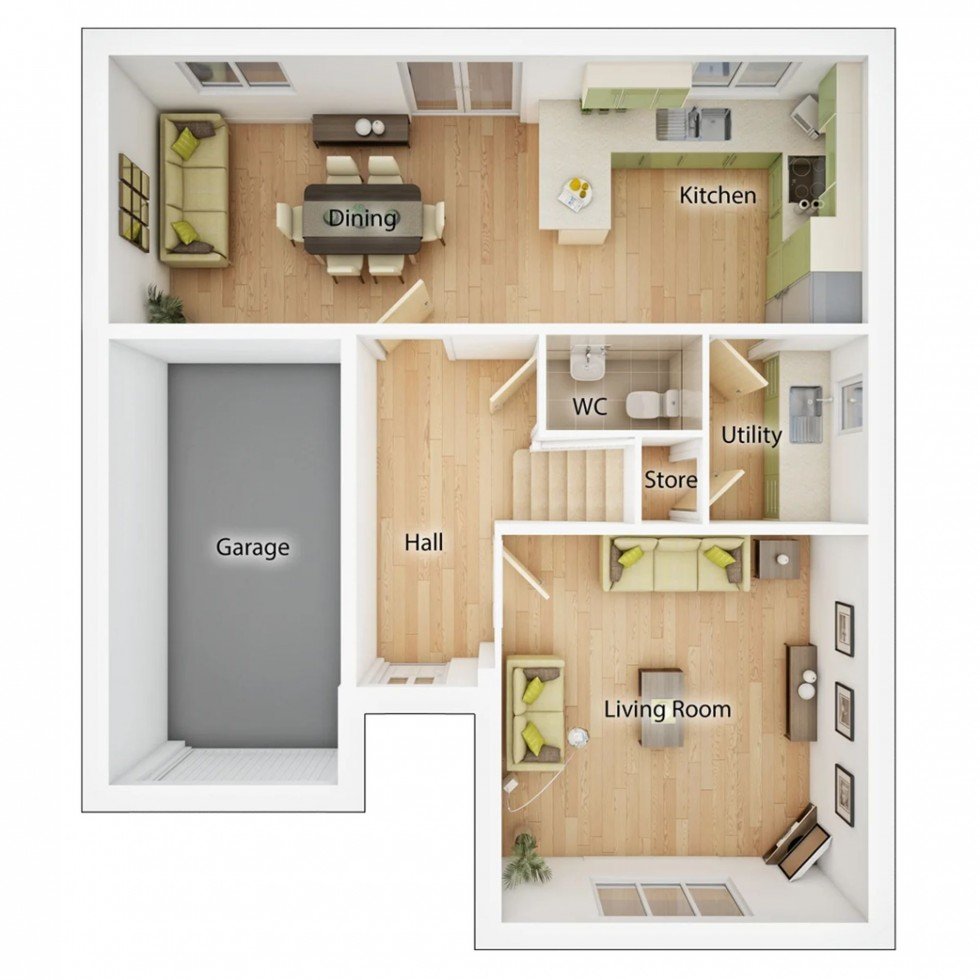 Floorplan for Lapwing Drive, Cambuslang, G72