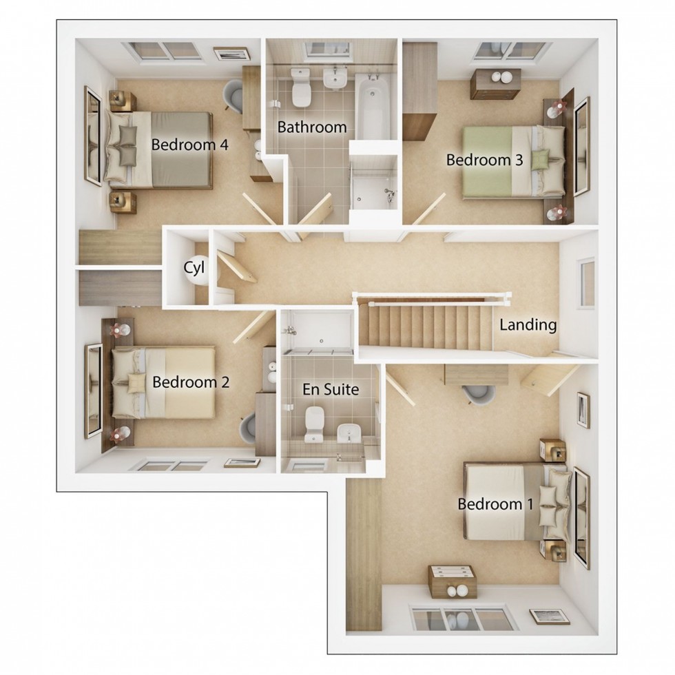 Floorplan for Lapwing Drive, Cambuslang, G72