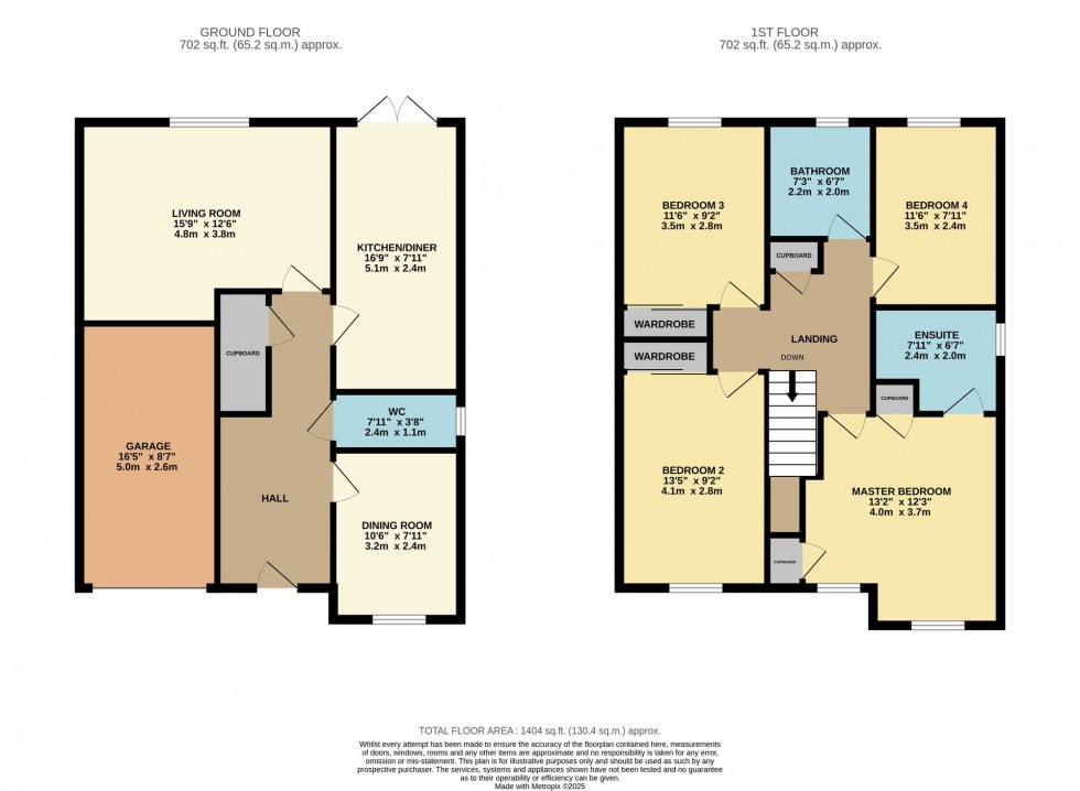 Floorplan for Honeysuckle Drive, Cambuslang, G72