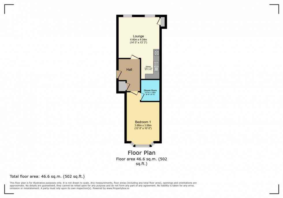 Floorplan for Bell Street, Glasgow, G1