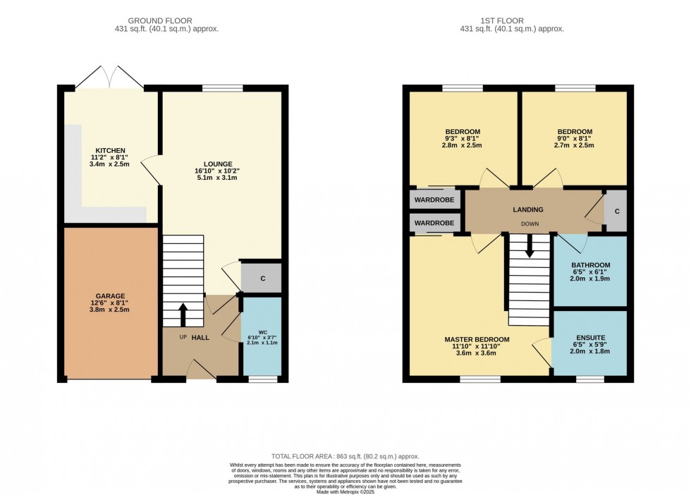 Floorplan for Collie Wynd, Cambuslang, G72