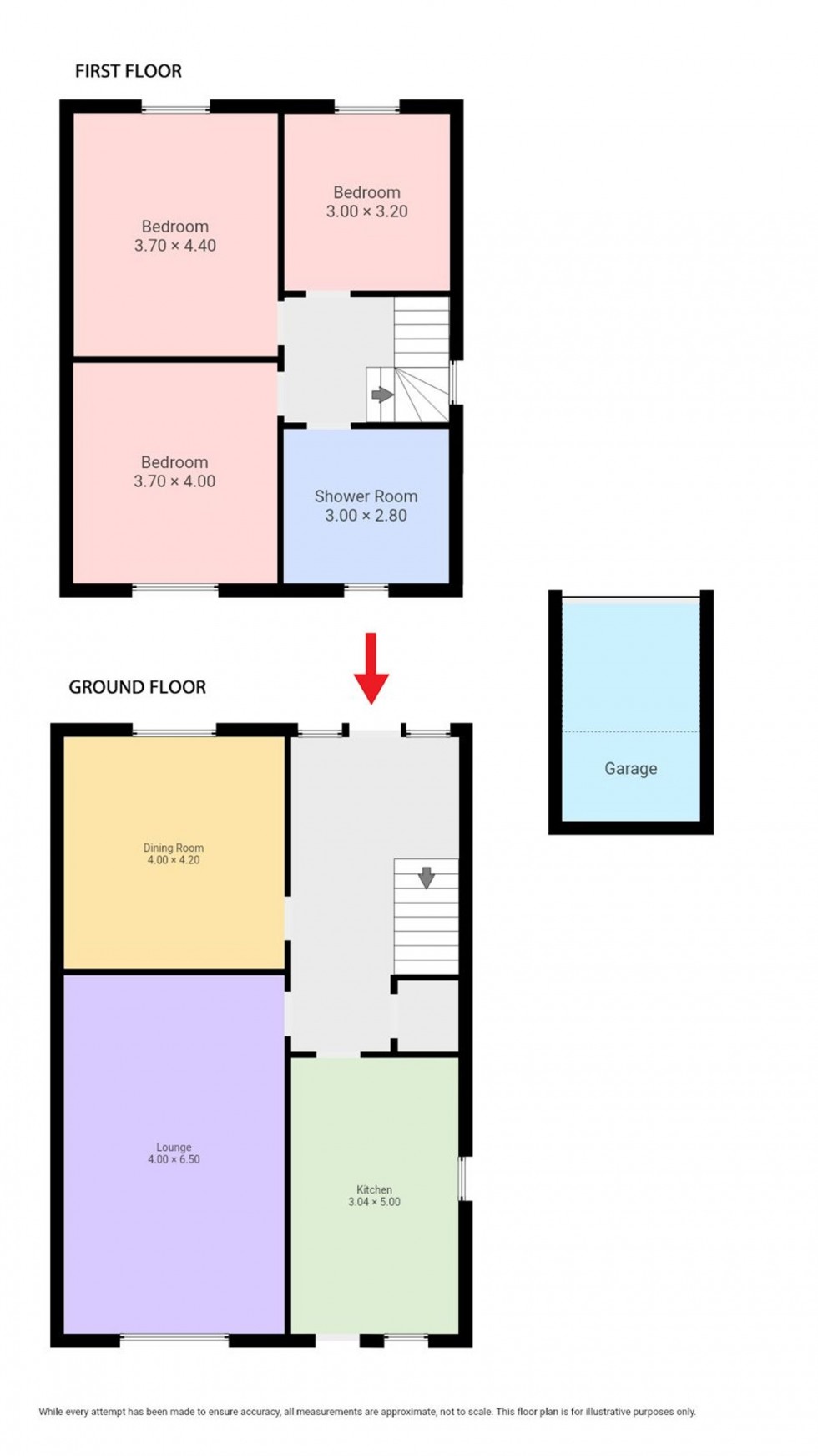 Floorplan for Glensharragh Gardens, Belfast, BT6