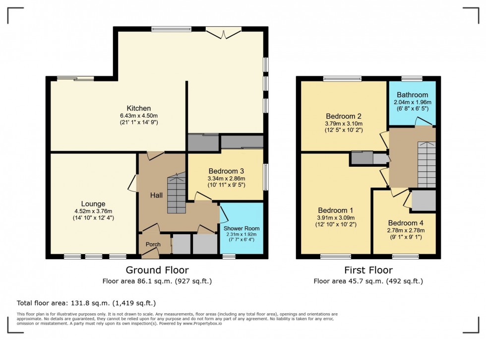 Floorplan for Avonhead Avenue, Cumbernauld, G67