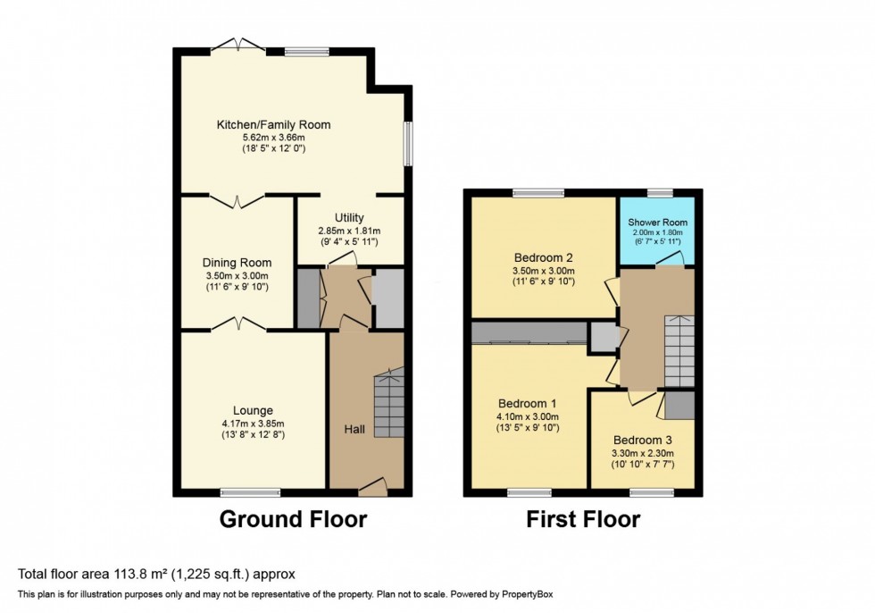 Floorplan for Springfield Road, Linlithgow, EH49