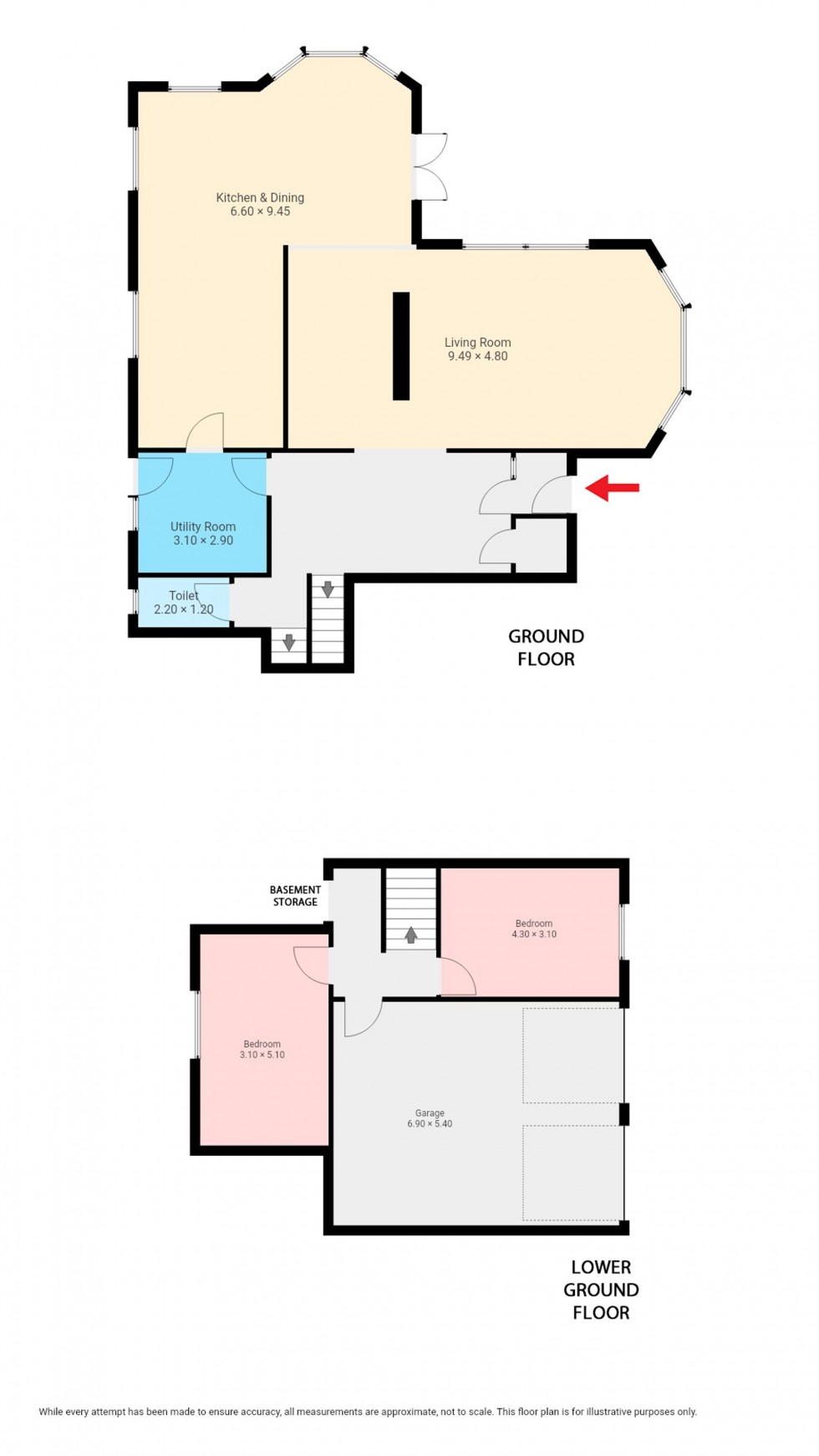 Floorplan for Cleghorn Drive, Lanark, ML11