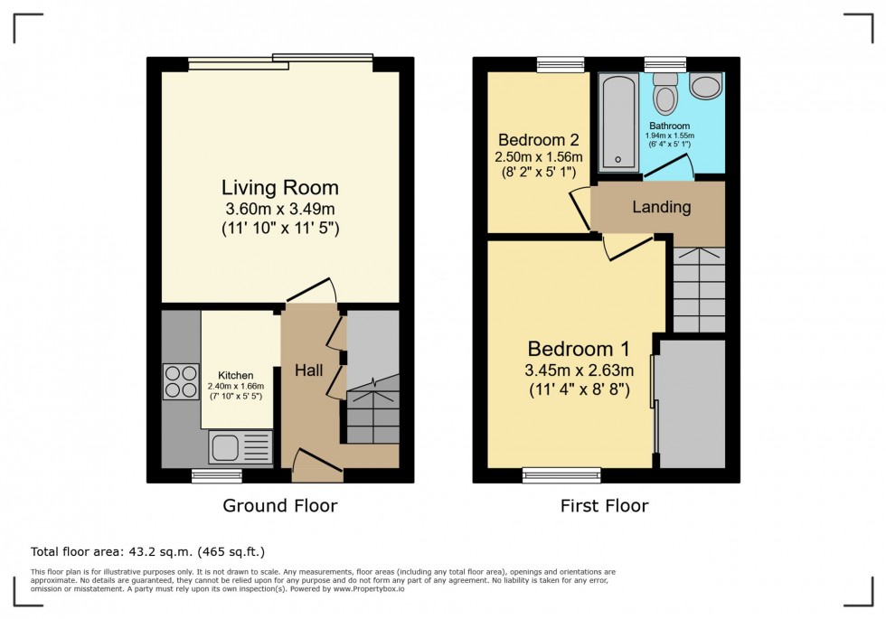 Floorplan for Young Crescent, Bathgate, EH48