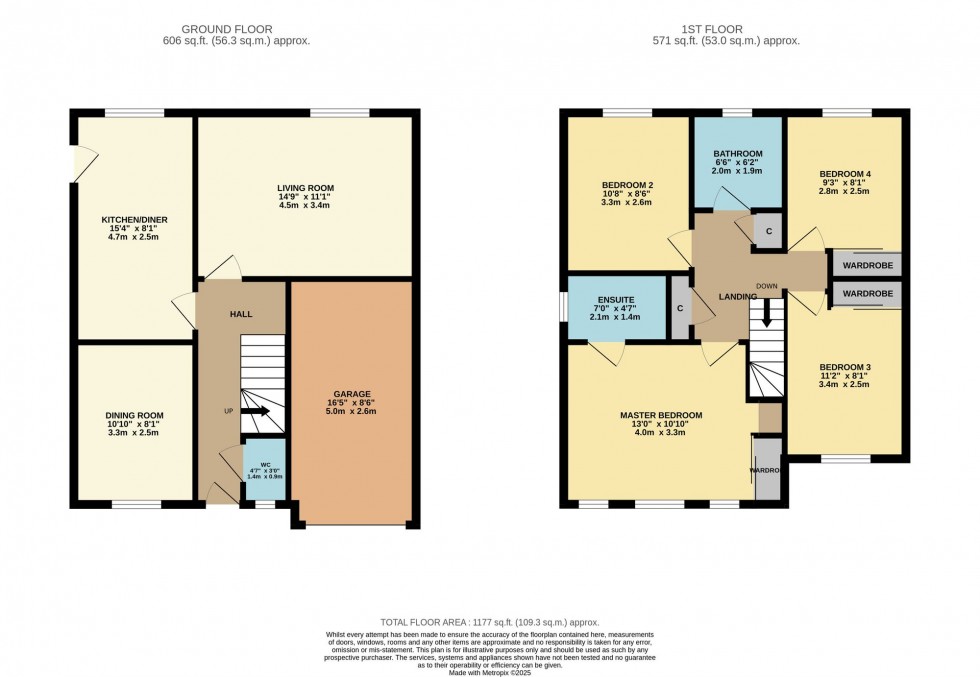 Floorplan for Acacia Way, Cambuslang, G72