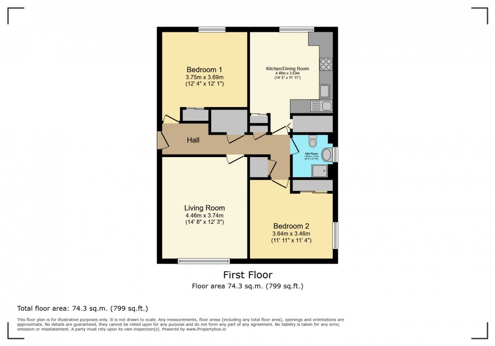Floorplan for High Street, Linlithgow, EH49
