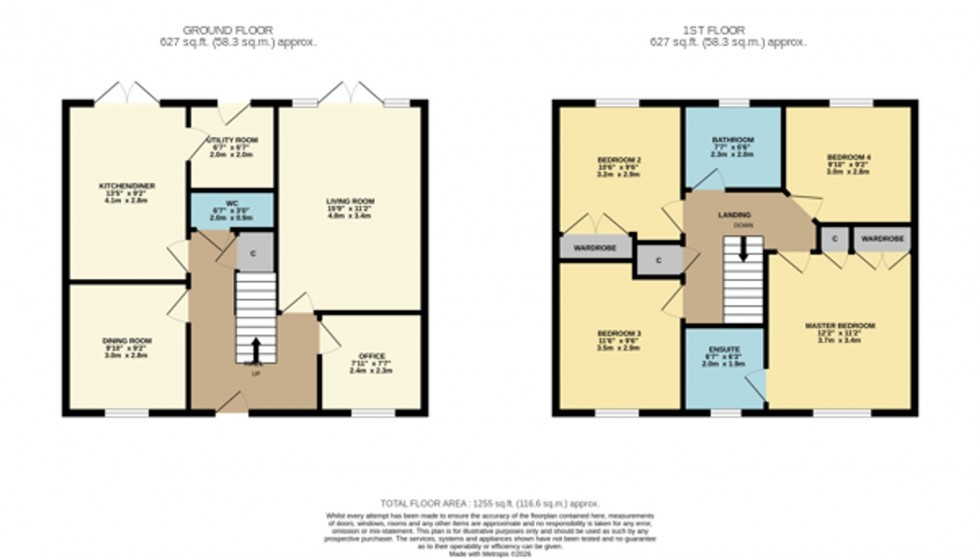 Floorplan for Bale Court, Cambuslang, G72