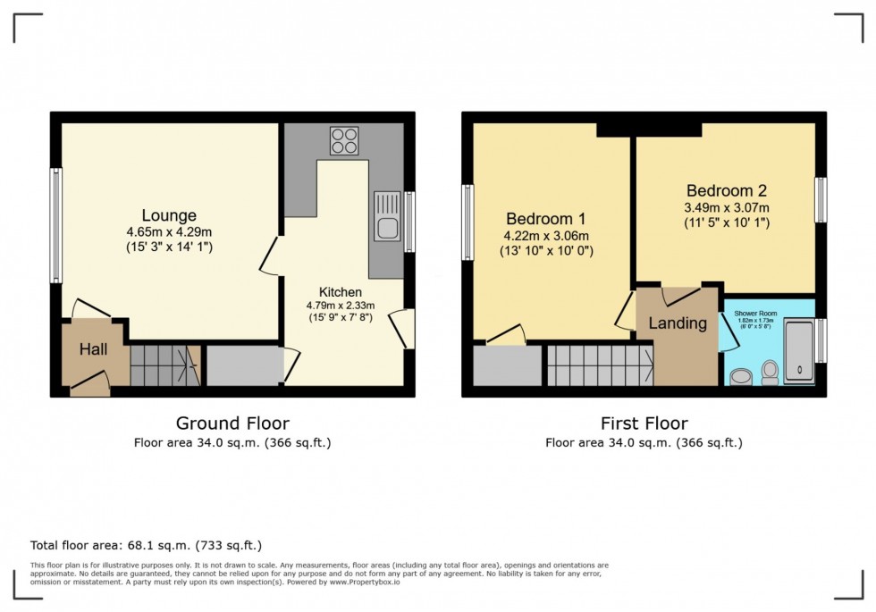 Floorplan for Glebe Crescent, Airdrie, ML6