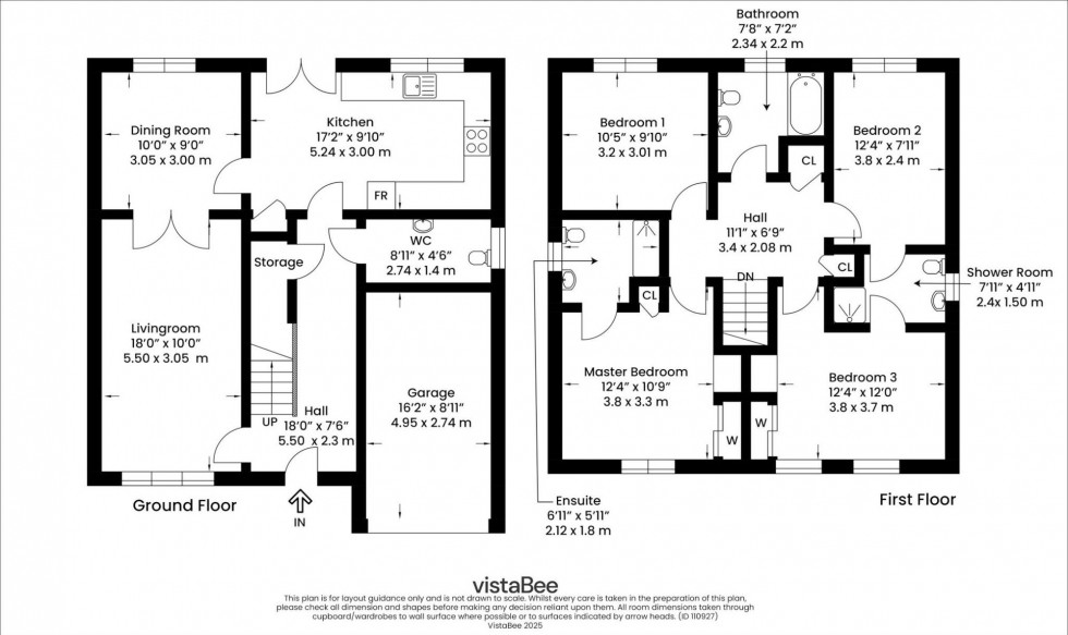 Floorplan for Buttercup Crescent, Cambuslang, G72