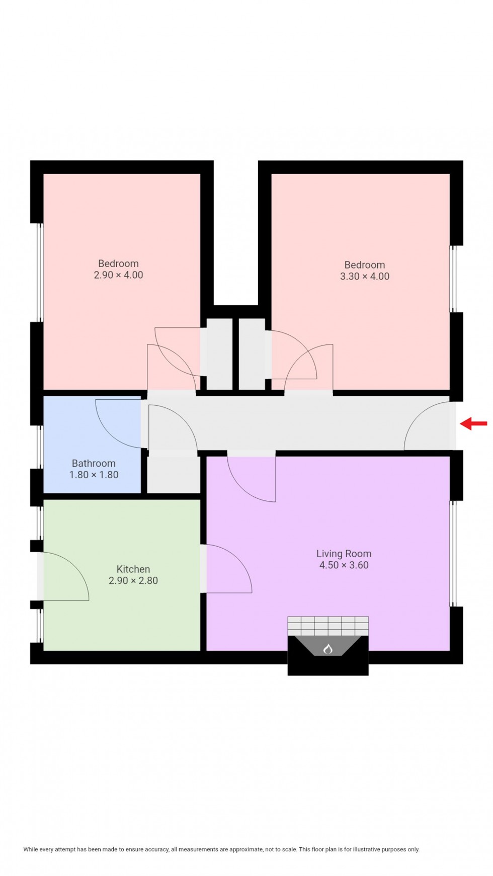 Floorplan for Rotherwood Avenue, Glasgow, G13