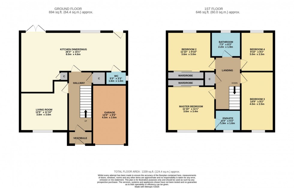 Floorplan for Bellflower Gardens, Glasgow, G53