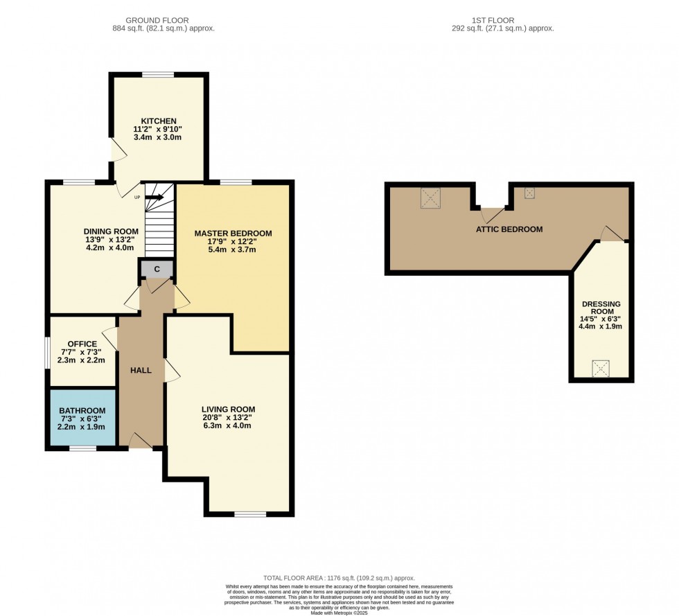 Floorplan for Caerlaverock Avenue, Prestwick, KA9