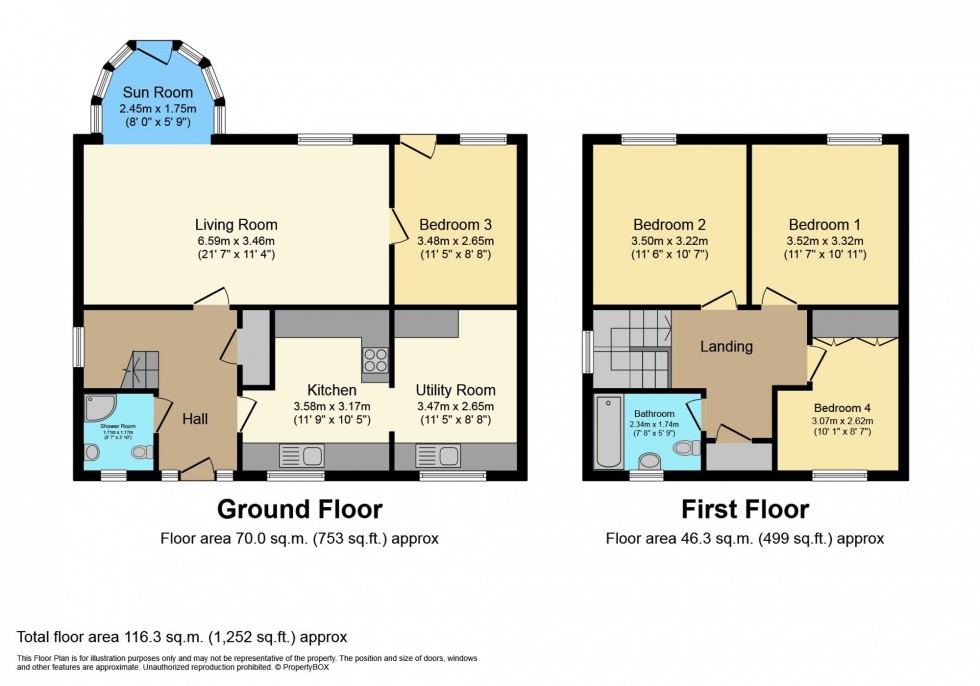 Floorplan for Burnfield, Livingston, EH54