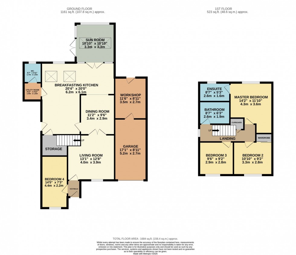 Floorplan for Church View, Cambuslang, G72