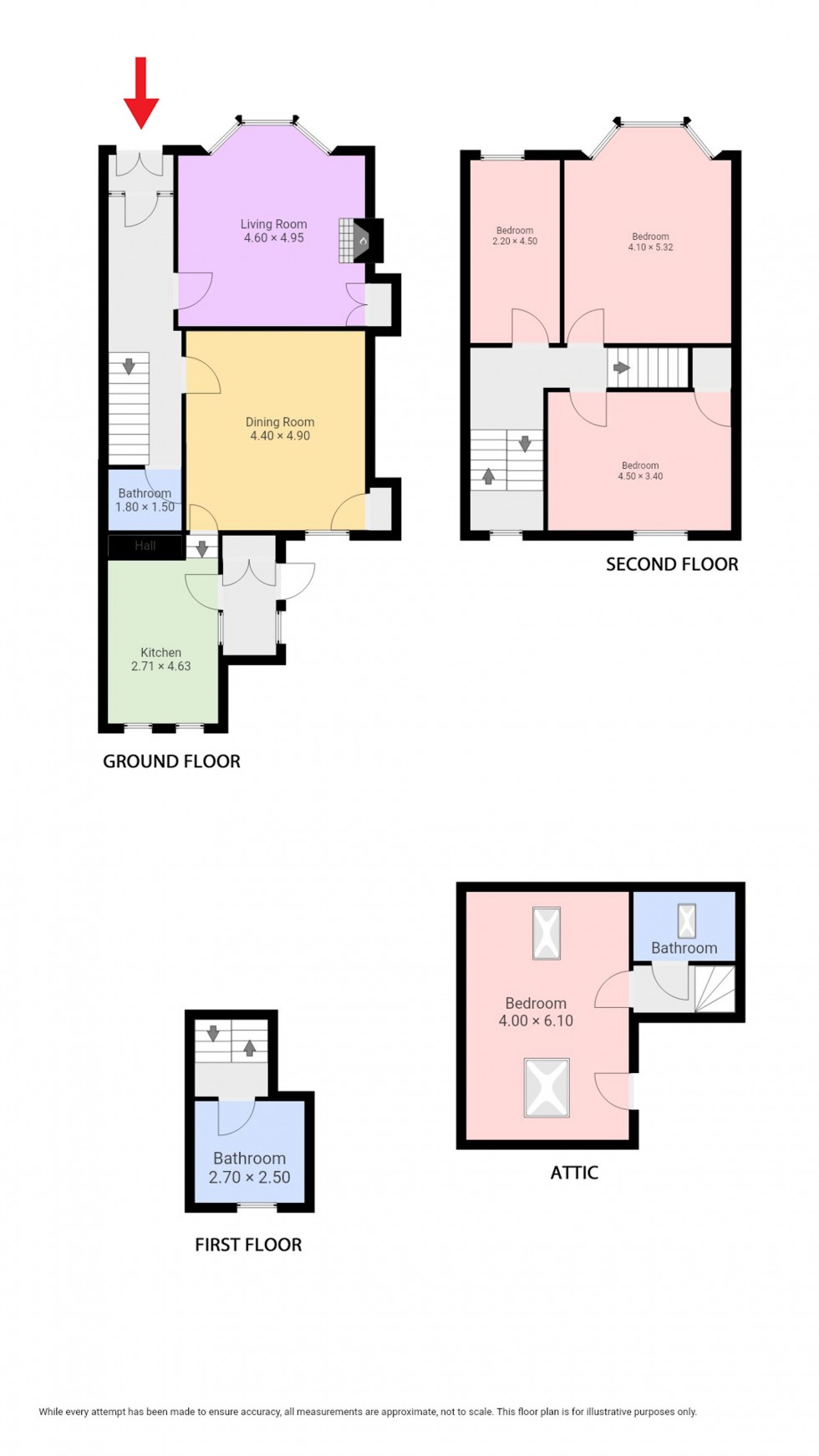 Floorplan for Craigton Road, Glasgow, G51