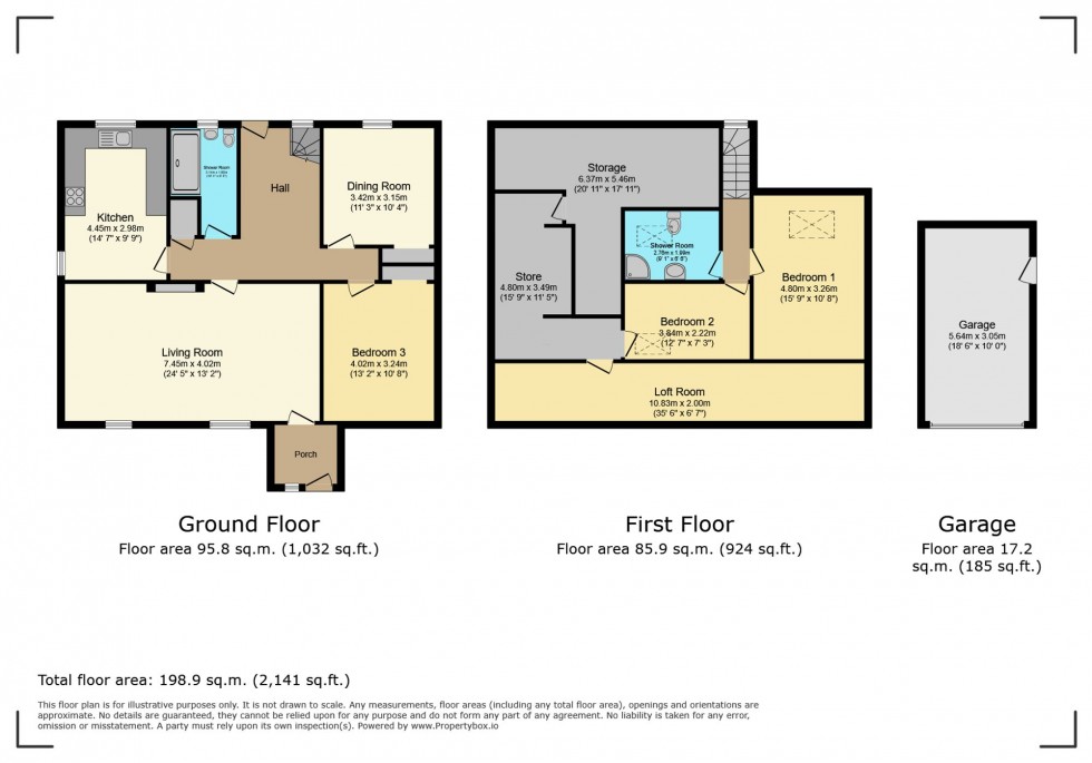 Floorplan for Anderson Drive, Rothiemay, AB54