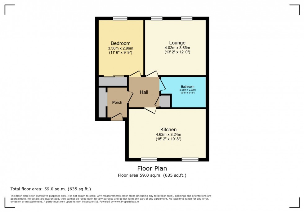 Floorplan for North High Street, Musselburgh, EH21