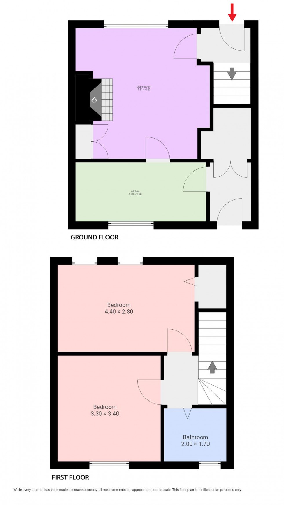 Floorplan for Cairnswell Avenue, Cambuslang, G72