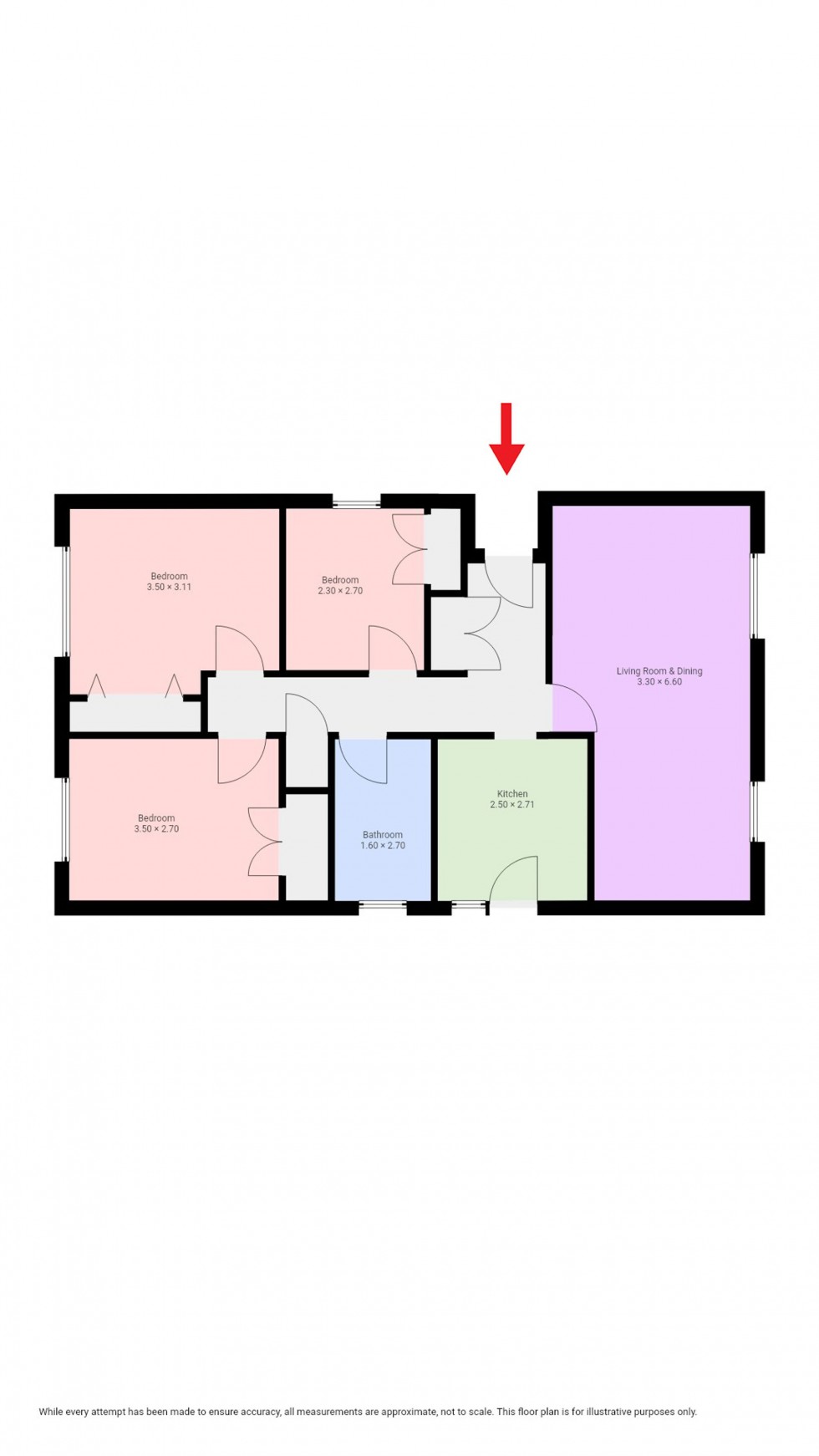 Floorplan for Cairn Avenue, Renfrew, PA4