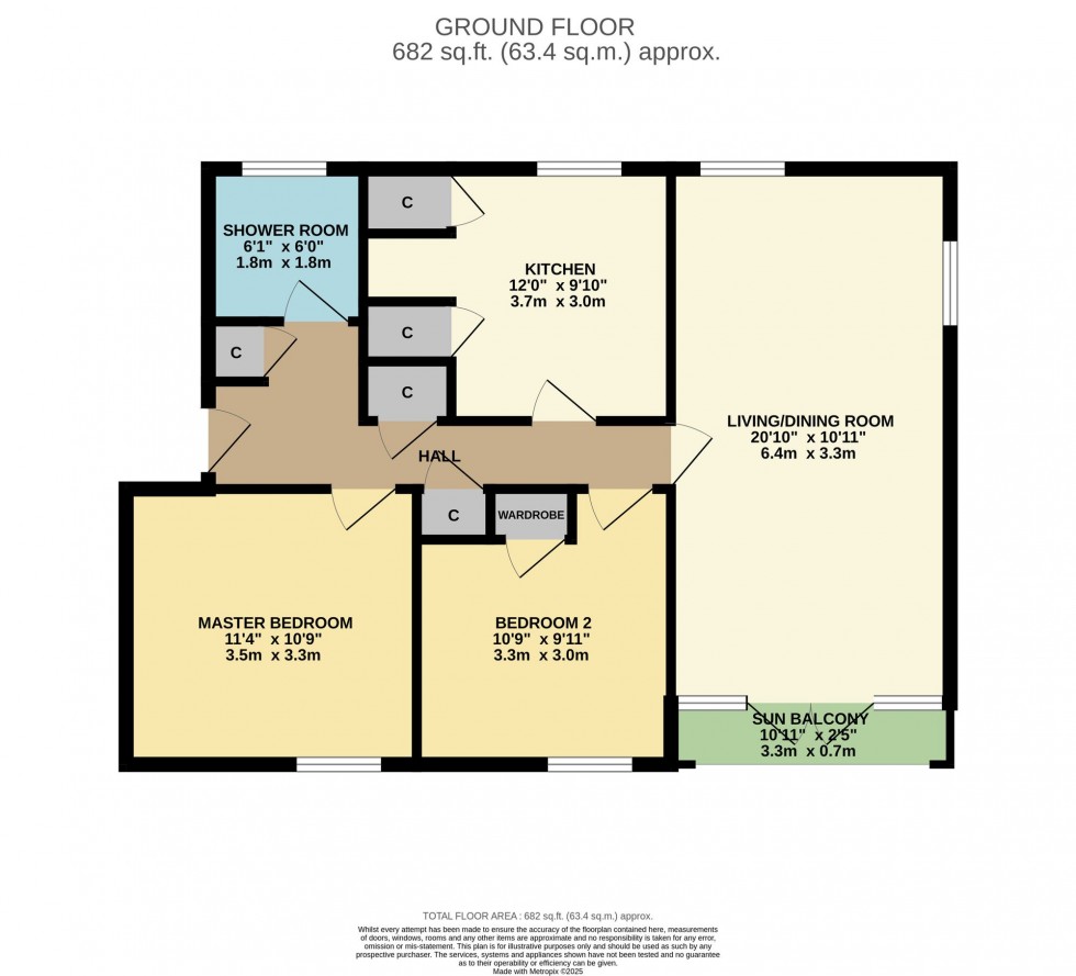 Floorplan for Telford Road, East Kilbride, G75