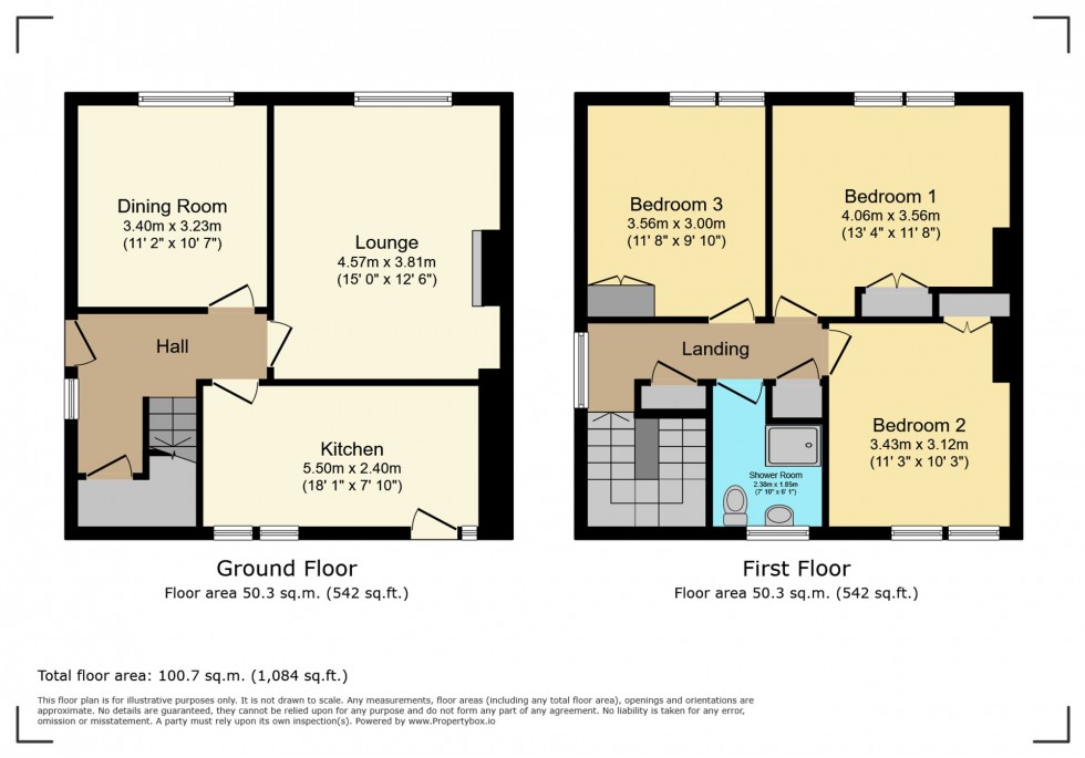 Floorplan for Woodburn Gardens, Dalkeith, EH22