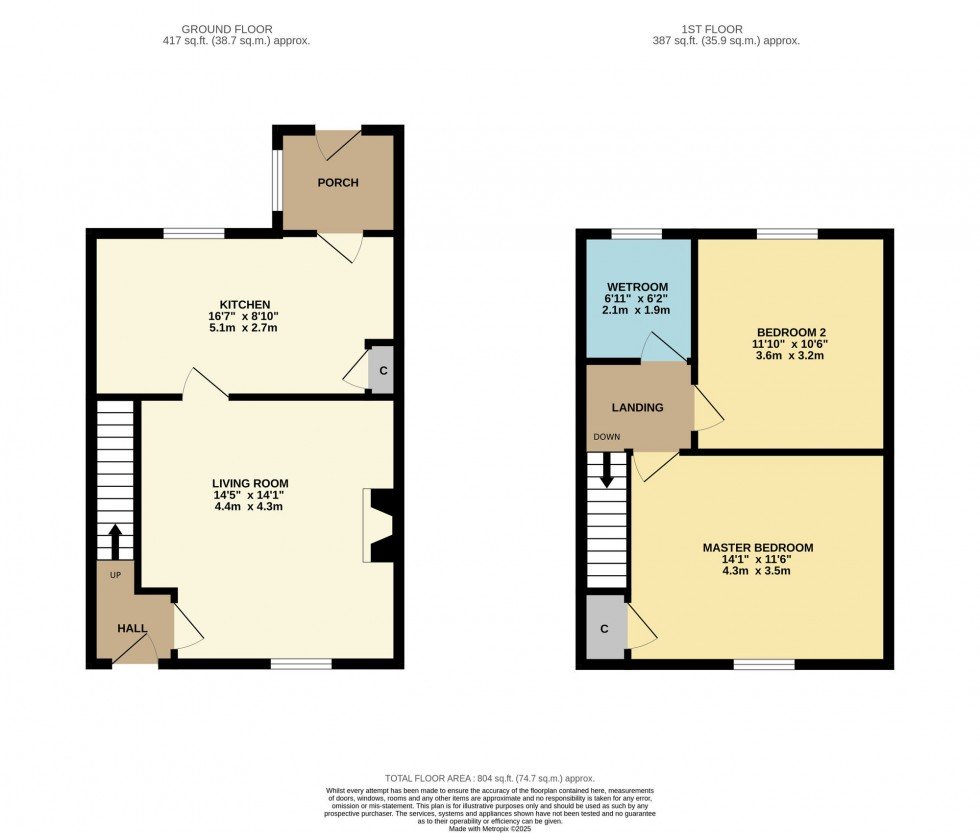 Floorplan for Rosebank Drive, Cambuslang, G72
