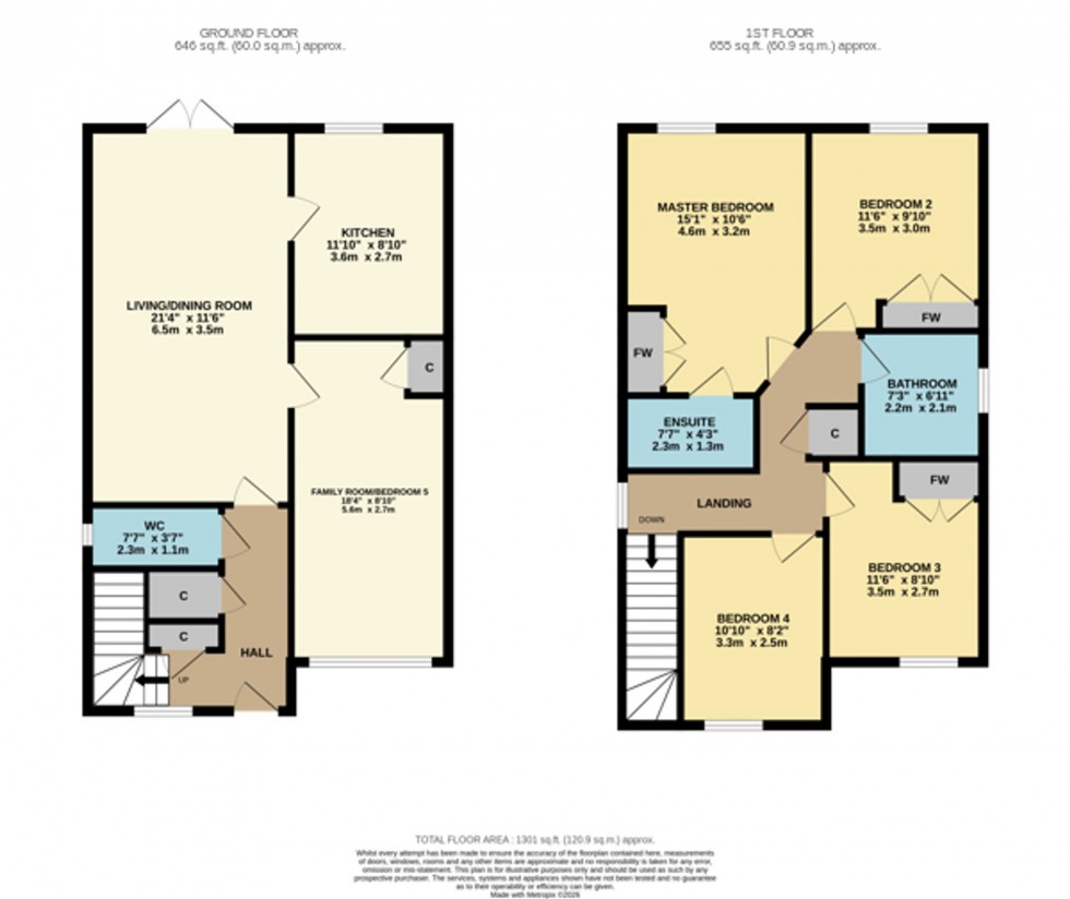 Floorplan for Fieldmouse Way, Cambuslang, G72