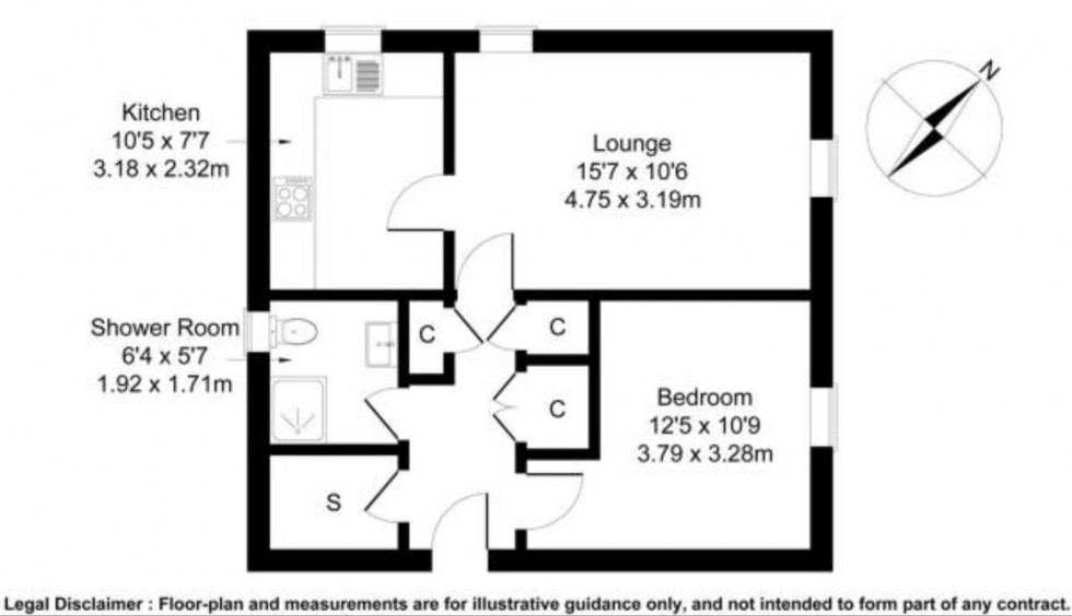 Floorplan for Burnblea Gardens, Hamilton, ML3