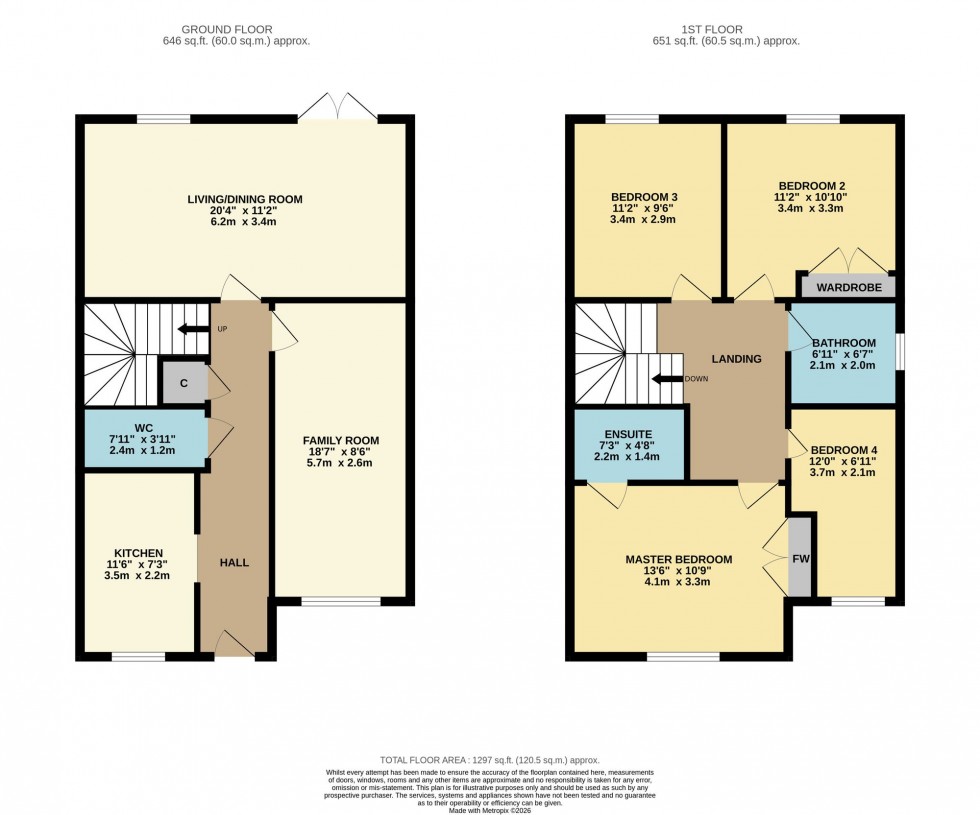 Floorplan for Hay Crescent, Cambuslang, G72
