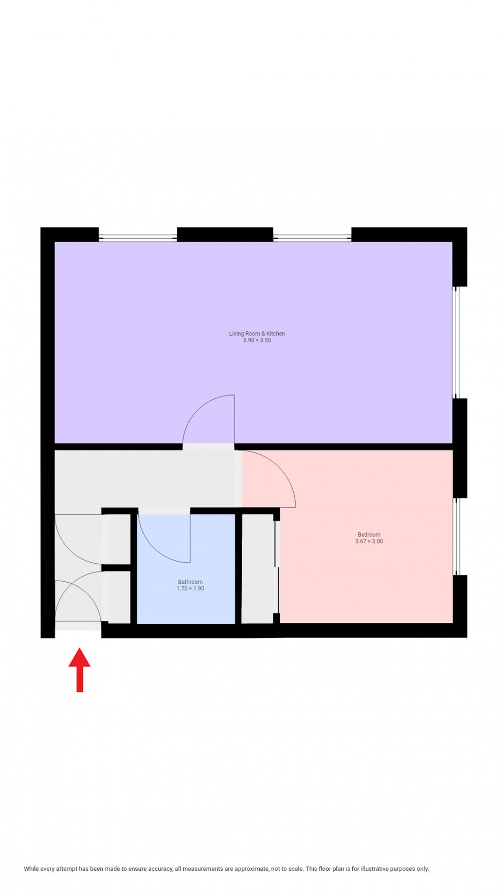 Floorplan for Mansionhouse Gardens, Glasgow, G41