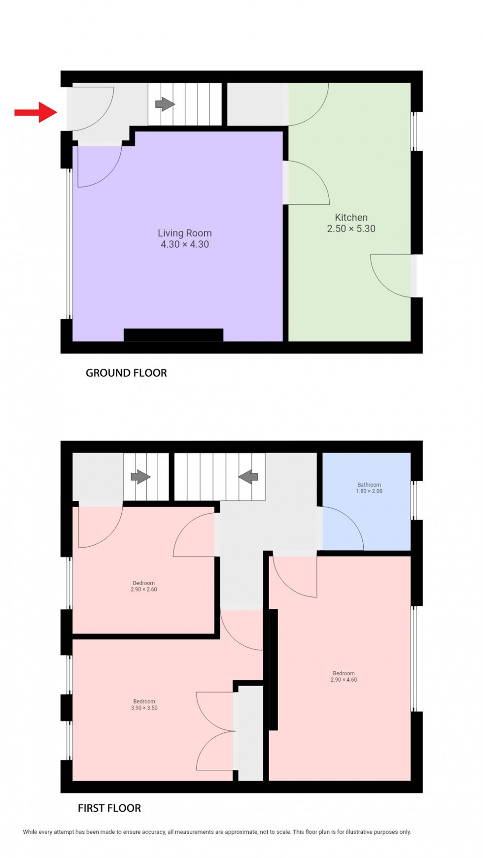 Floorplan for Quarryknowe Place, Bellshill, ML4